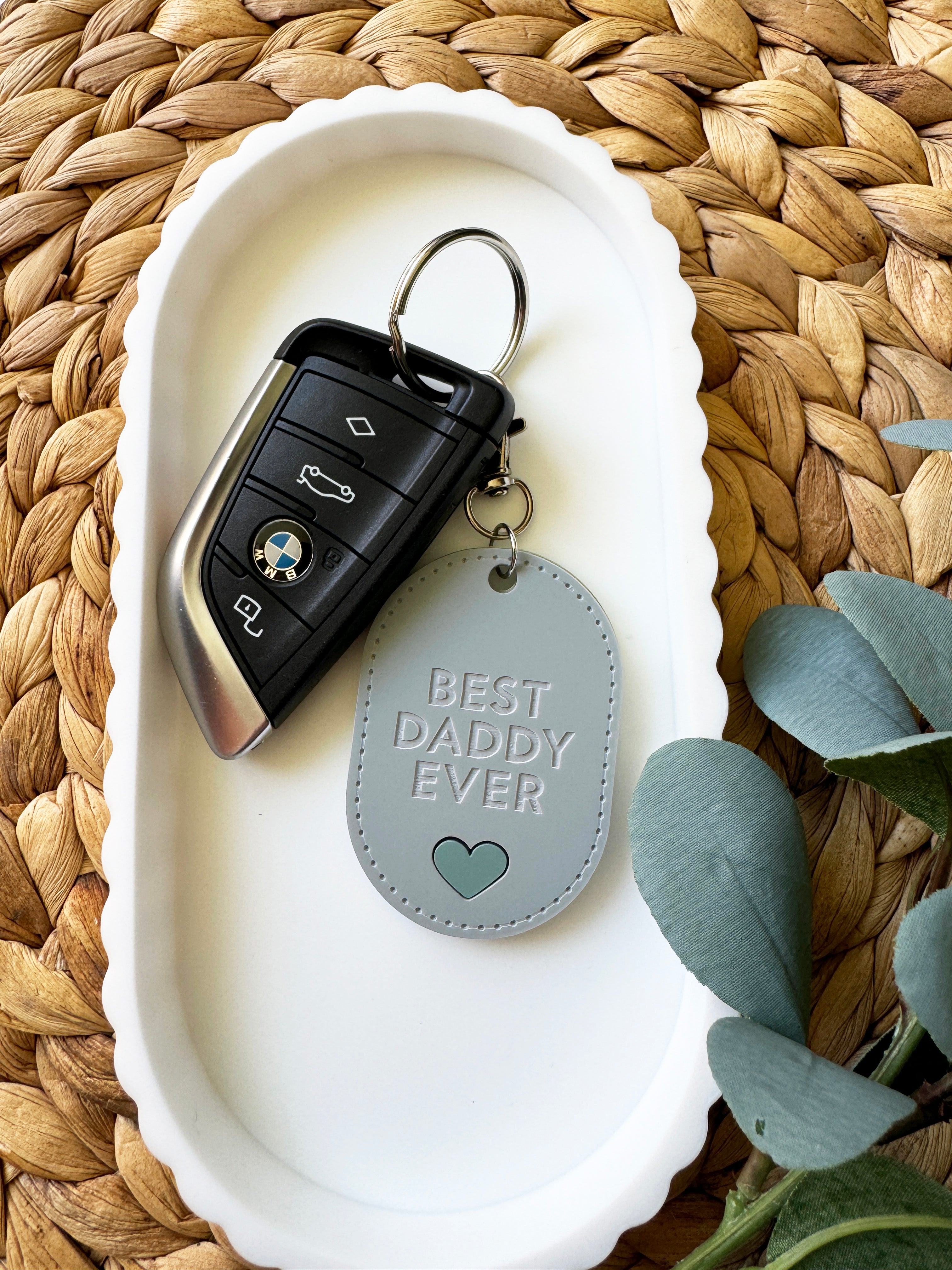 Personalised Father's Day keychain