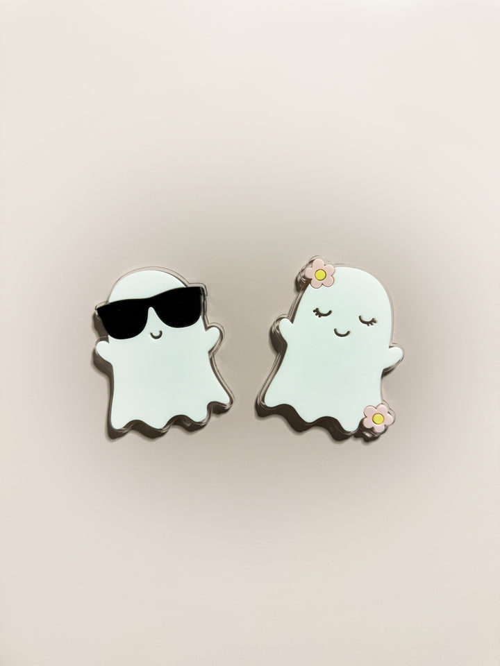 Ghost Halloween locker magnet