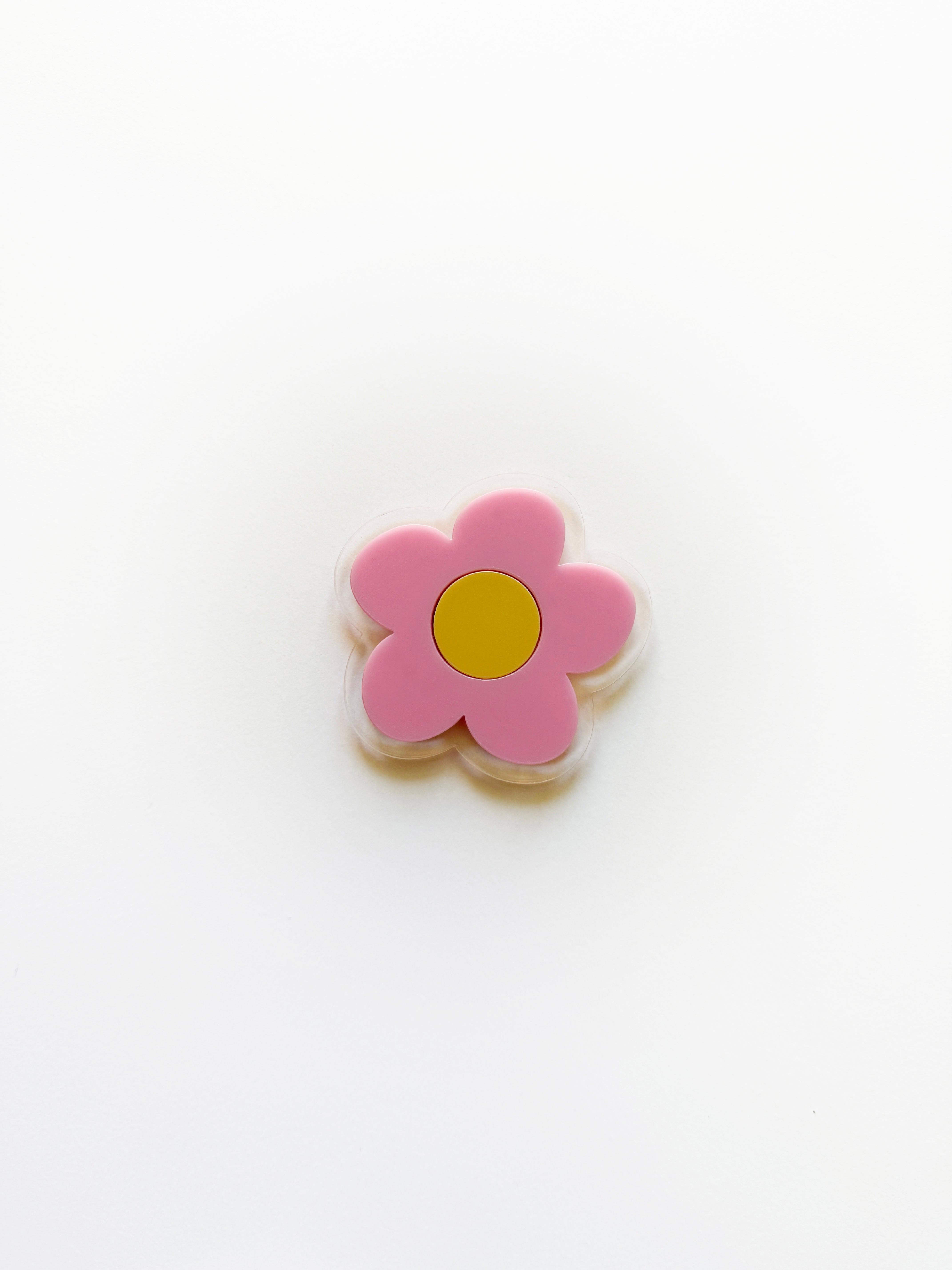 Flower locker magnet
