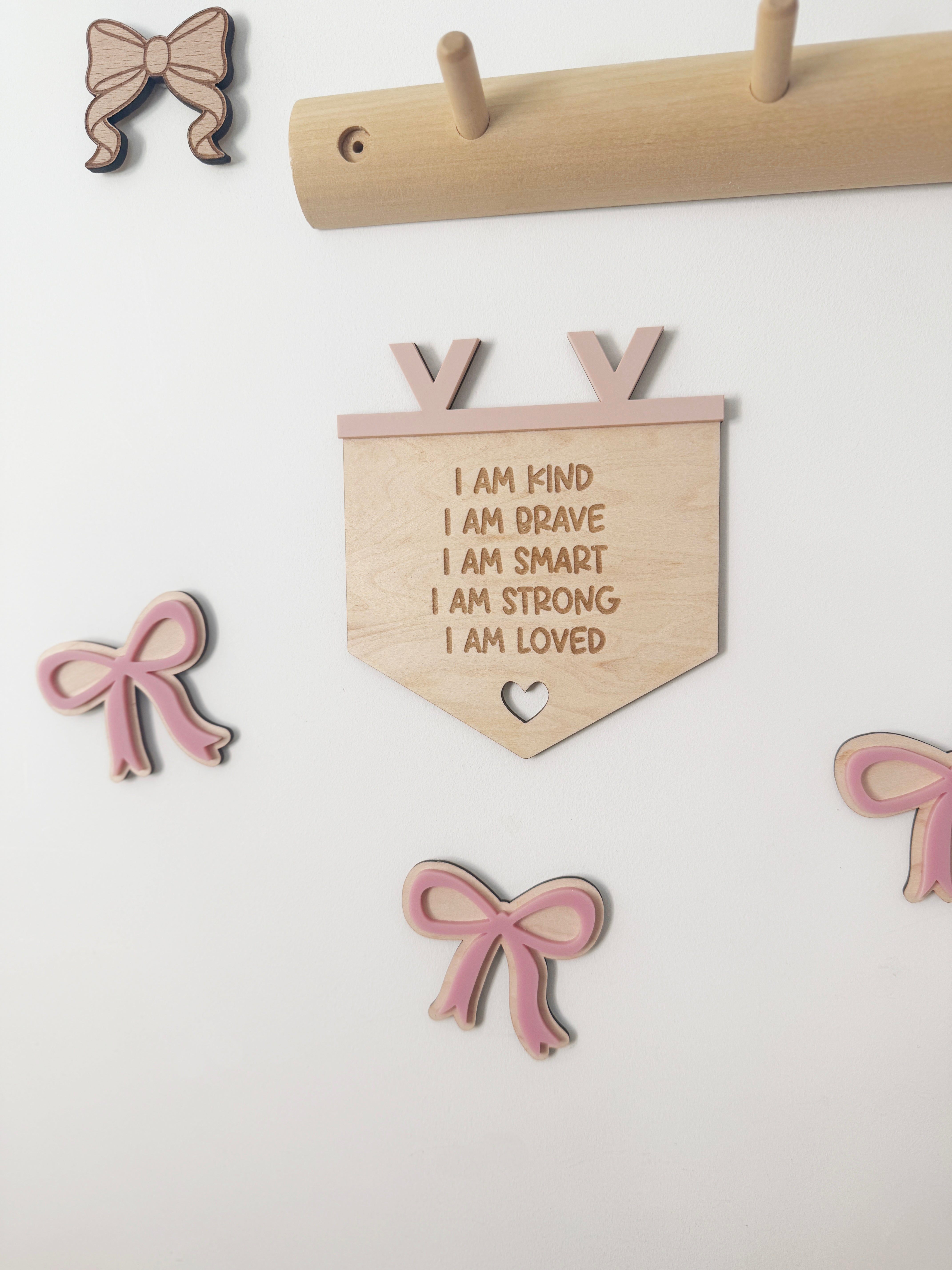 Mini affirmation banner