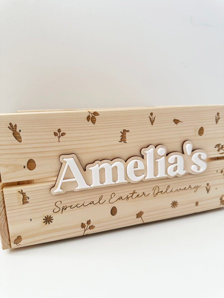 Personalised Easter Crate