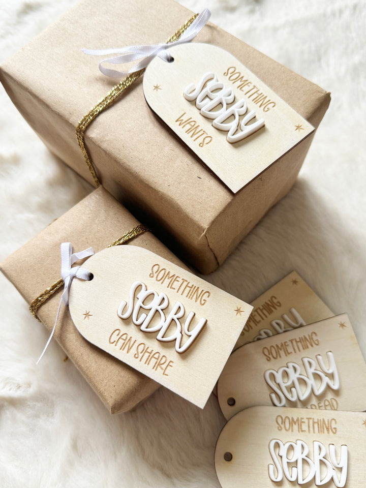 Personalised mindful christmas gift tags (Set of 5)