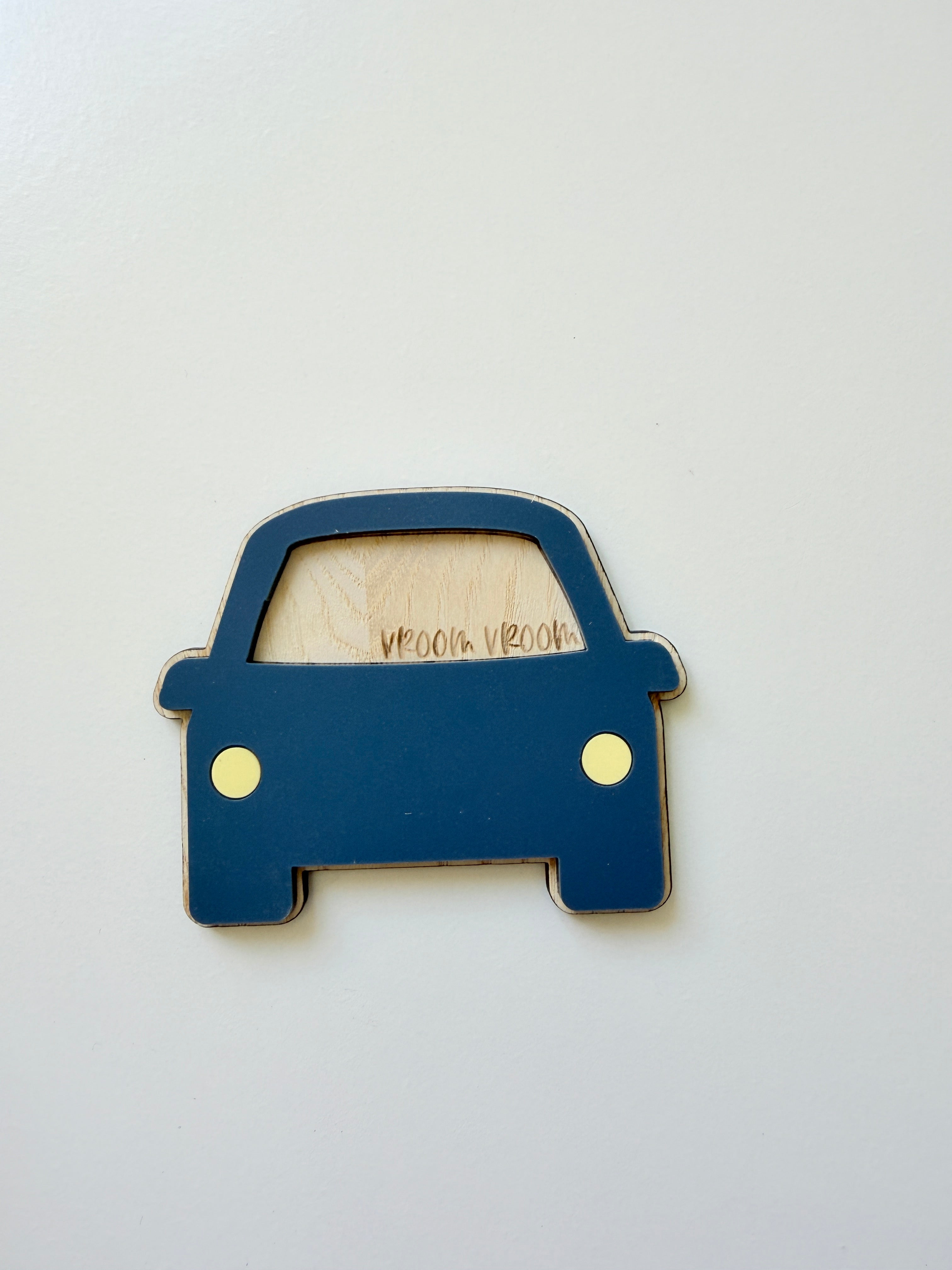 Acrylic car wall shape (Denim) *SAMPLE*