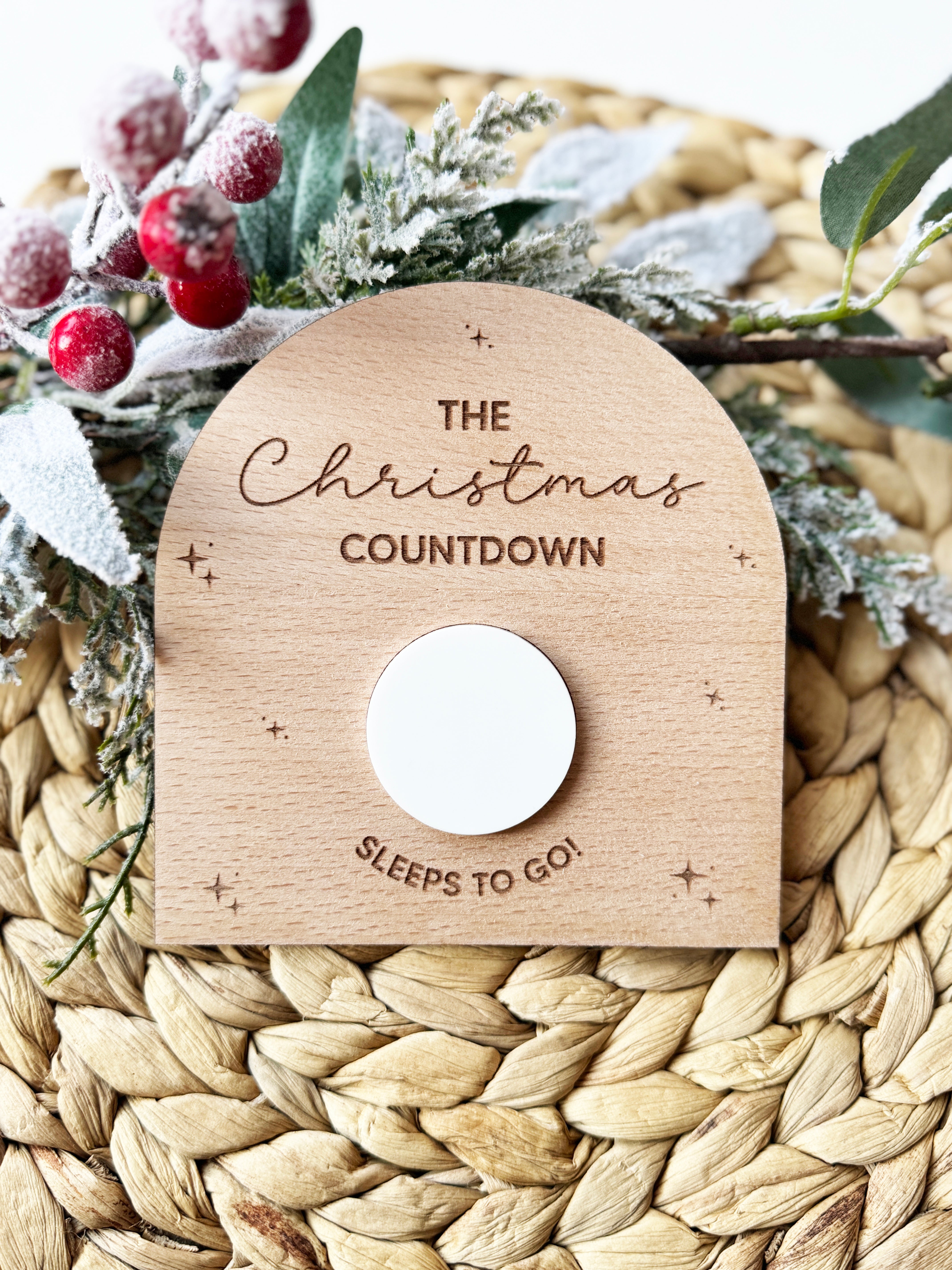 The Christmas Countdown mini board