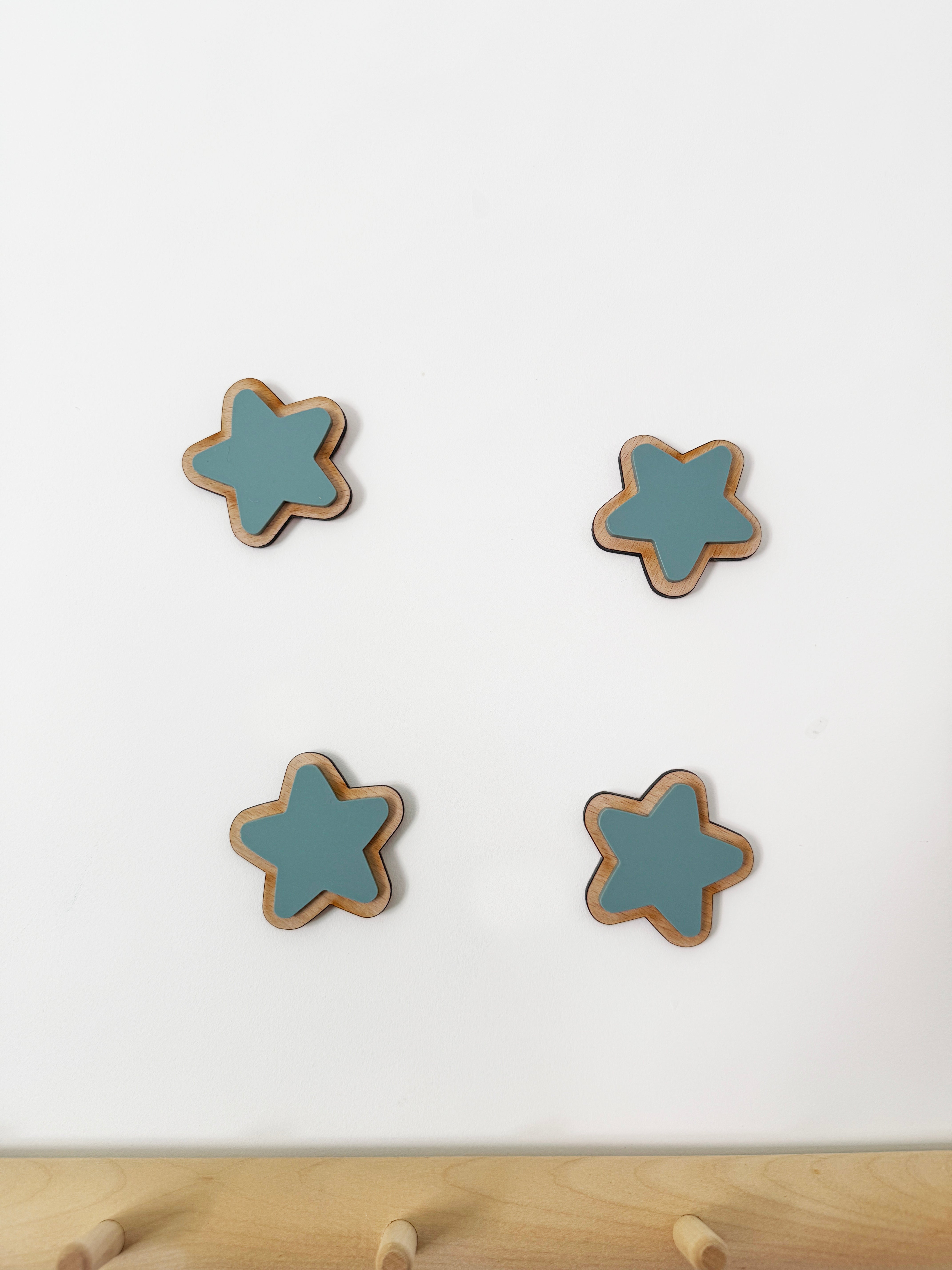Double layer star wall shapes