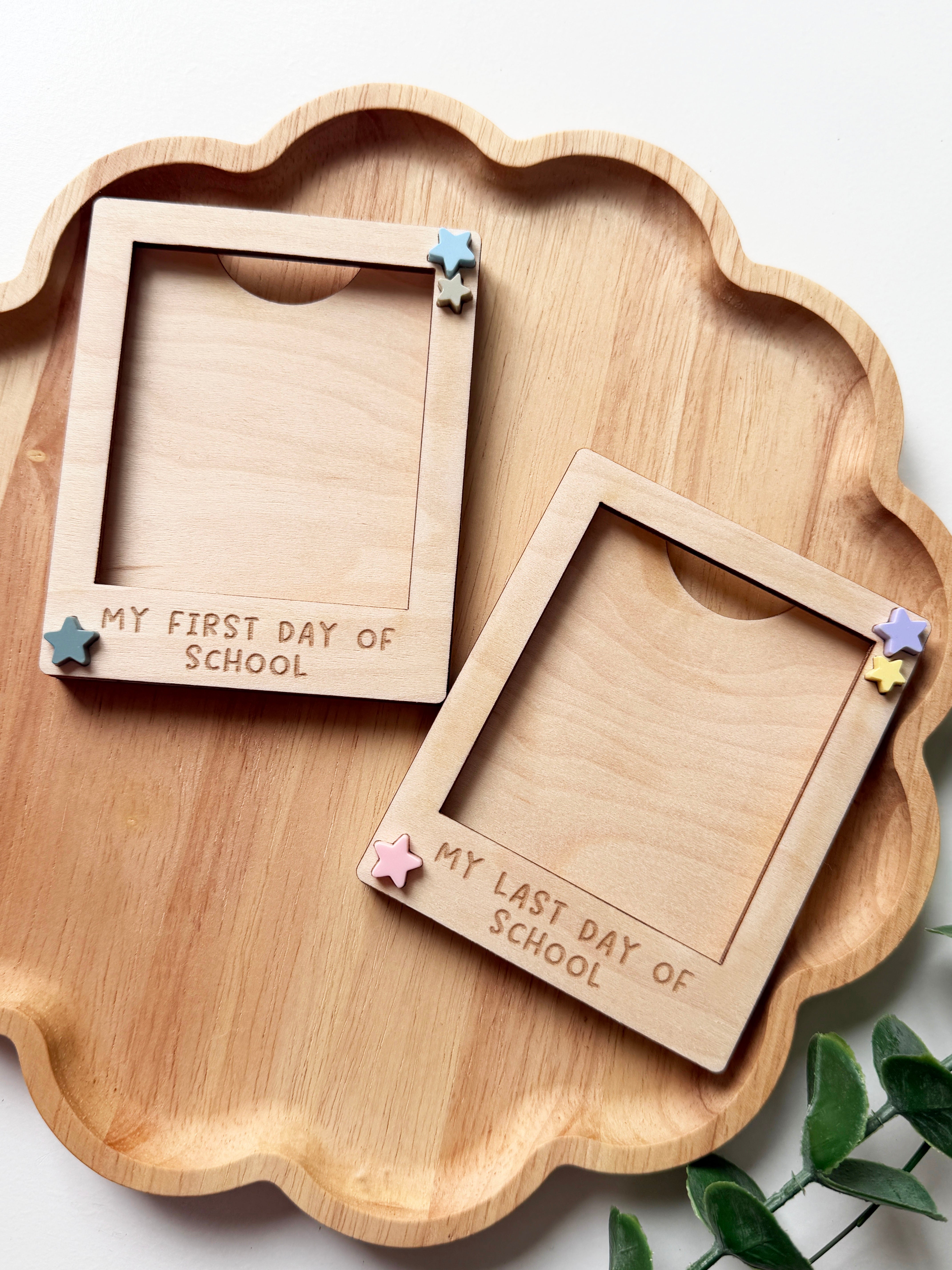 First/Last day of school Magnet frame